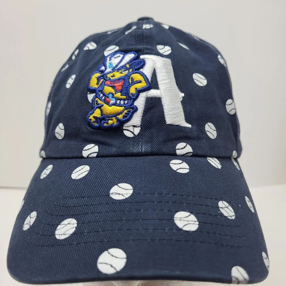 47 Brand Baseball Minor League Cap Adjustable - Kids Hat -Blue - Texas Armadillo
